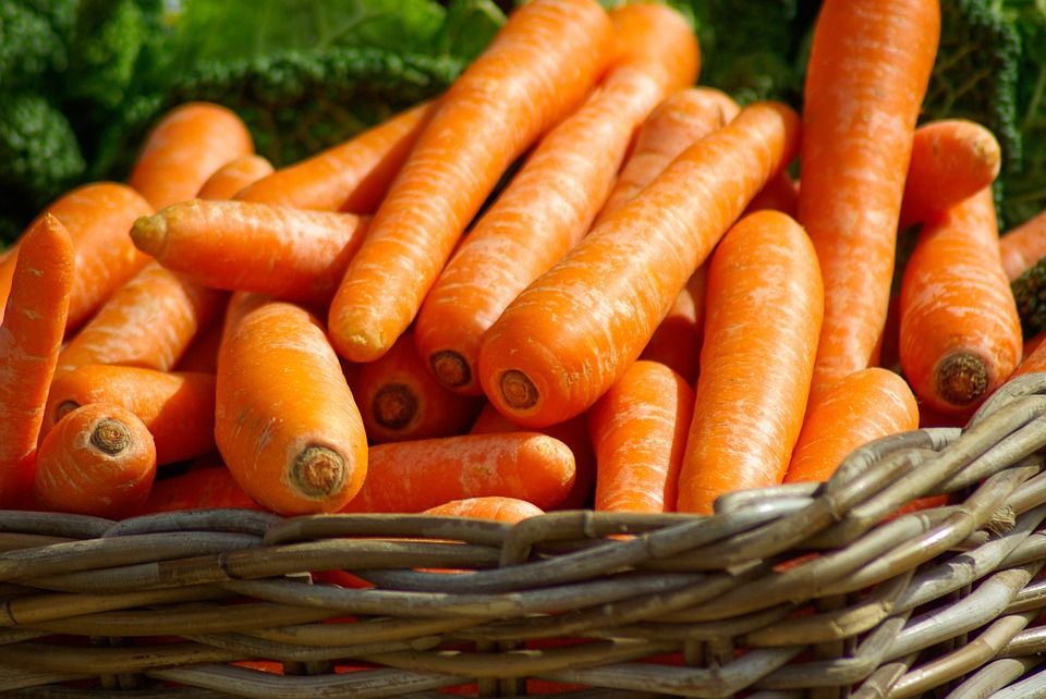 morkos, morkų ir apelsinų salotos