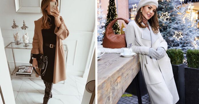 Žiemiškas ir elegantiškas drabužių pasirinkimas 40-50 metų moterims