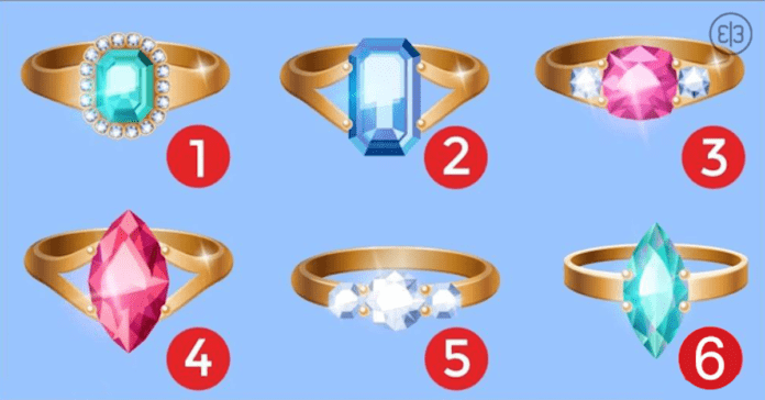 Testas: sužinokite, ką pasirinktas žiedas išduoda apie jūsų asmenybę!