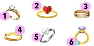 Testas: pasirinkite žiedą ir sužinokite, ką jis jums pranašauja