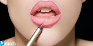 Kaip dažytis lūpas kontūriniu pieštuku? Pasisemkite patarimų