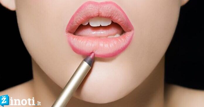Kaip dažytis lūpas kontūriniu pieštuku? Pasisemkite patarimų
