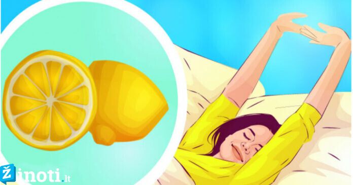 Kas nutiks, jei šalia lovos laikysite citriną? Sužinokite!