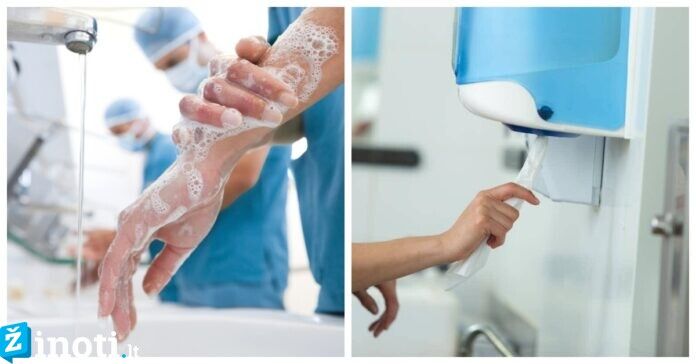 Koronaviruso prevencija: svarbu ne tik plauti rankas, bet ir tinkamai jas nusausinti