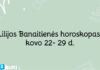 Lilijos Banaitienės horoskopas, kokia bus kovo 22- 29 savaitė?
