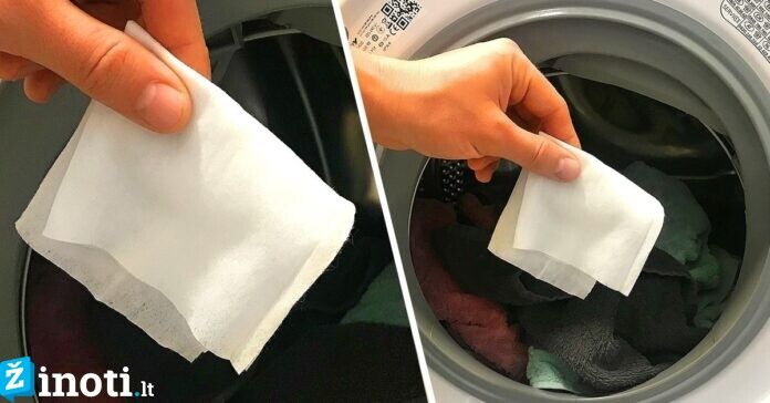 Drėgnų servetėlių nauda plaunant skalbinius: taupo laiką ir ne tik!