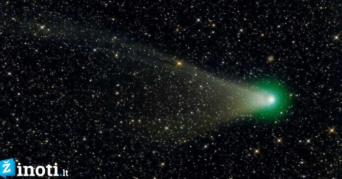Gegužę bus galima stebėti žaliosios kometos pasirodymą