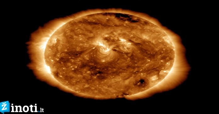 Astronomas užfiksavo didžiulį objektą netoli Saulės