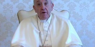 Popiežius vaizdo pranešime dėl koronaviruso: tai sunkus laikas mums visiems