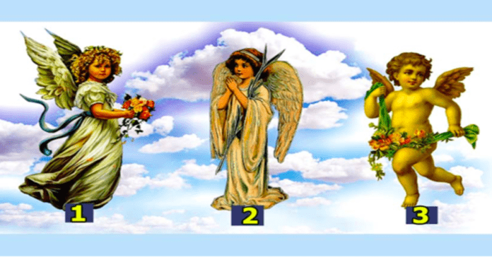 Testas: pasirinkite angelą ir gaukite iš jo vertingą žinią