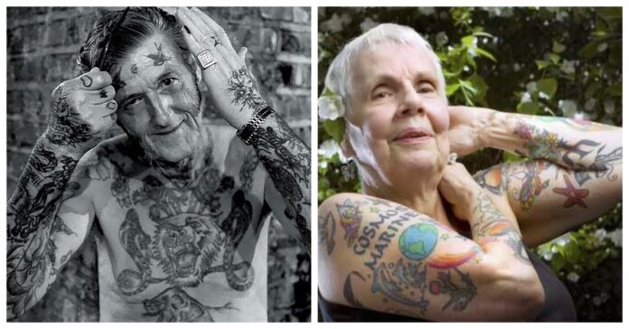 Ar kada susimąstėte, kaip senatvėje atrodo žmonės, turintys tatuiruotes?