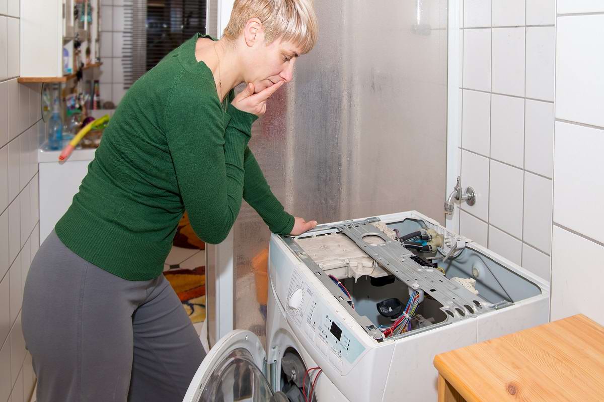skalbimo mašiną
