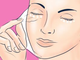 Veido kaukė su askorbo rūgštimi: lengvai pašalins raukšles aplink akis!
