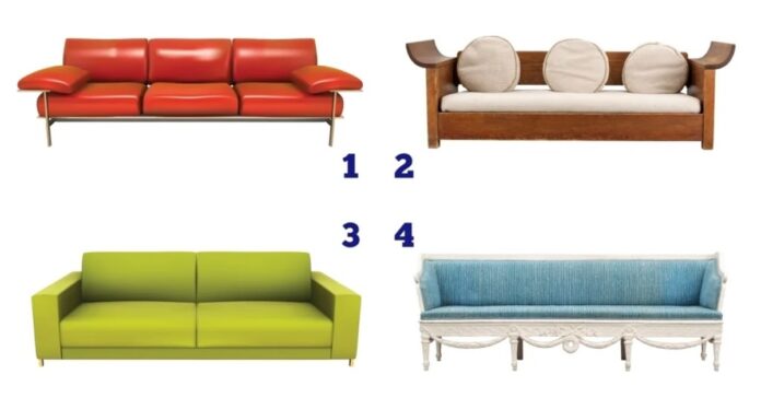 Psichologinis testas: pasirinkta sofa atskleis, kokia esate moteris