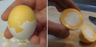 Kaip išvirti kiaušinius, kad baltymas ir trynys pasikeistų vietomis?