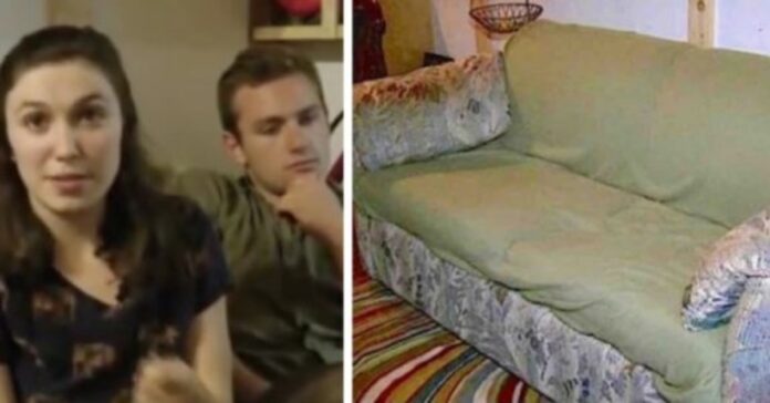 Jaunuoliai sendaikčių turguje nusipirko sofą. Jos porankyje buvo šis tas paslėpta!