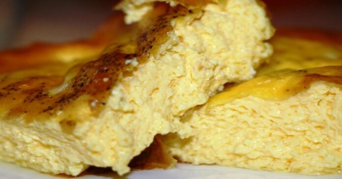 Omletas pusryčiams: skanu, greita ir paprasta