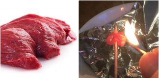 30 sekundžių metodas, kaip atskirti gerą mėsą nuo tos, į kurią pridėta chemikalų