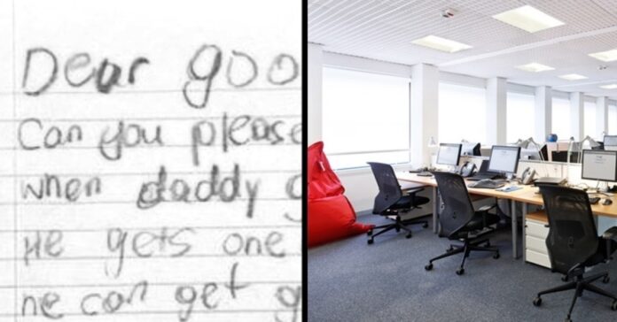 Mergaitė norėjo, kad jos tėtis pailsėtų nuo darbo. Štai, ką atsakė jo viršininkas!
