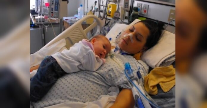 Netrukus po gimdymo moteris buvo paralyžiuota. Tačiau ji atsisakė pasiduoti!