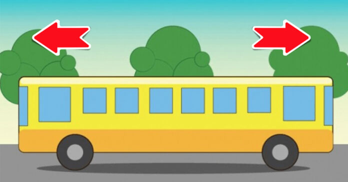 Galvosūkis: į kurią pusę važiuoja autobusas? Net daugelis vaikų žino atsakymą