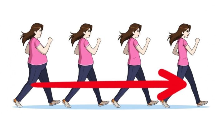 Lieknėjimas einant. Kiek laiko reikia vaikščioti, kad numestumėte svorio?