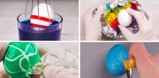 25 idėjos, kaip dažyti kiaušinius. Išbandykite jas!