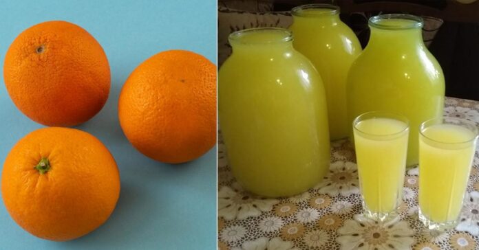 Gaivus, sveikas ir skanus apelsinų gėrimas patiks net vaikams