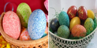 Originalios idėjos, kaip dažyti kiaušinius Velykoms