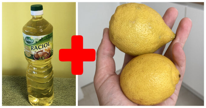 Nuostabi namų gudrybė: tiesiog sumaišykite aliejų su citrina!