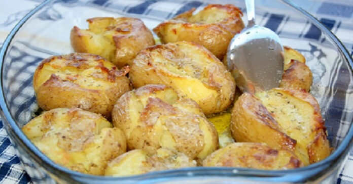 Portugališkai keptos bulvės. Saulėtos šalies receptas...