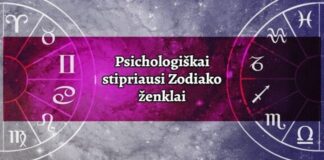 5 psichologiškai stipriausi Zodiako ženklai