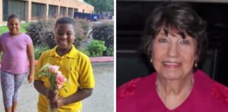 8 metų berniukas pavadintas didvyriu po to, kai išgelbėjo pagyvenusią kaimynę