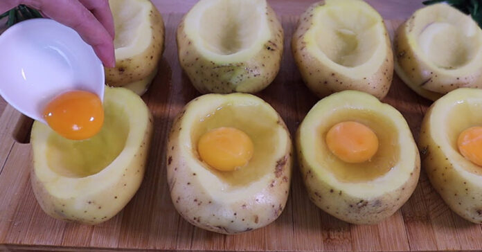 Kiaušiniais įdarytos bulvės: tai bus jūsų mėgstamiausias patiekalas