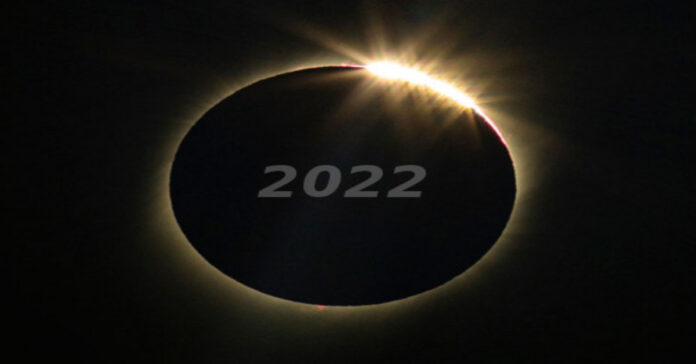 Kada 2022 metais bus Mėnulio ir Saulės užtemimai?
