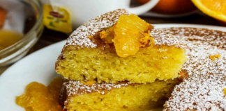 Ispaniškas apelsinų pyragas iš paprastų ingredientų