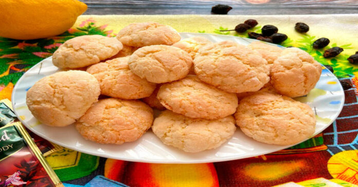 Labai skanūs ir lengvai pagaminami itališki citrininiai sausainiai