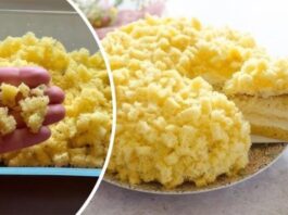 Mimozos pyragas su pasakiškai skaniu kremu: itališkas receptas